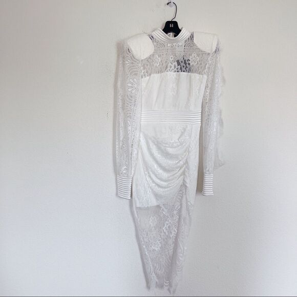 Zhivago Praiano Midi Dress in White - Picture 4 of 11